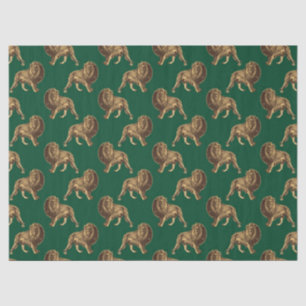 Papier Mousseline Emerald and Gold Safari Series Design 13