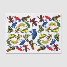 Papier Mousseline Empoisonnez les grenouilles de dard, grenouille