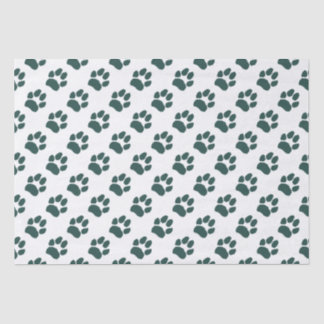 Papier Mousseline Empreinte de patte de St. Patrick