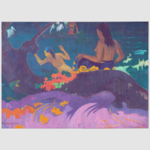 Papier Mousseline En bord de mer, Gauguin