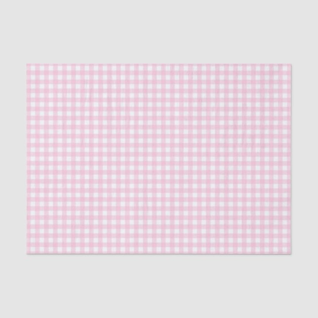 Papier Mousseline en vichy (Recto)