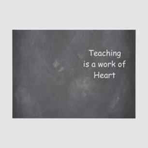 Papier Mousseline Enseignement Travail Coeur Chalkboard Design Idée 