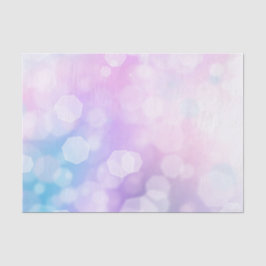 Papier Mousseline Épercés glamour violet et bleu - Bokeh