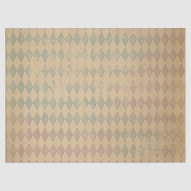 Papier Mousseline Ephemera French Paper Series Design 1 (Recto)