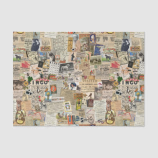 Papier Mousseline Ephemera Scatter Découpage ou papier collage