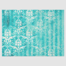 Ephemera Turquoise Paper Series Design 20