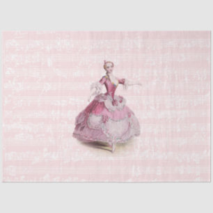 Papier Mousseline Éphémère de la mode du XVIIIe siècle français