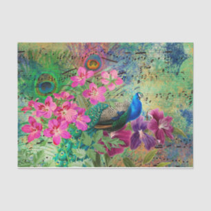 Papier Mousseline Ephémère de Peacock