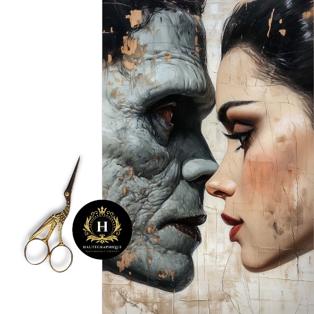 Papier Mousseline Épouse de Frankenstein Découpage papier de tissus (Créateur téléchargé)