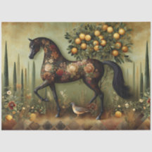 Équine Élégant, Cheval, Découpage