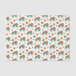 Papier Mousseline Eric Carle | Caterpillar to Rainbow Butfly