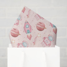 Espace Filles Anniversaire Astronaute Rose