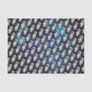 Papier Mousseline Espace Premier Voyage Autour Du Soleil Anniversair