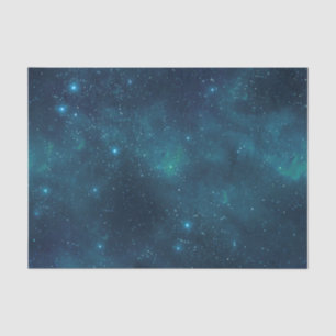 Papier Mousseline Espace profond