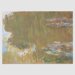 Papier Mousseline Étang de nénuphar par Claude Monet