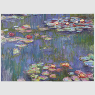 Papier Mousseline Etang Lily, Monet