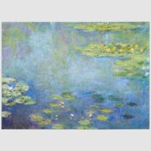 Papier Mousseline Etang Lily, Monet