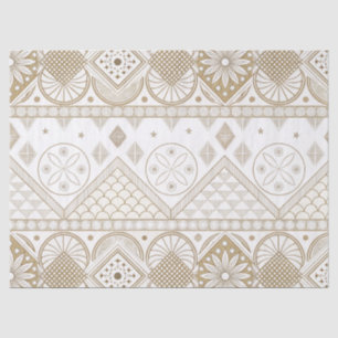 Papier Mousseline Ethnique géométrique Tribal Tribal sans couture Mo