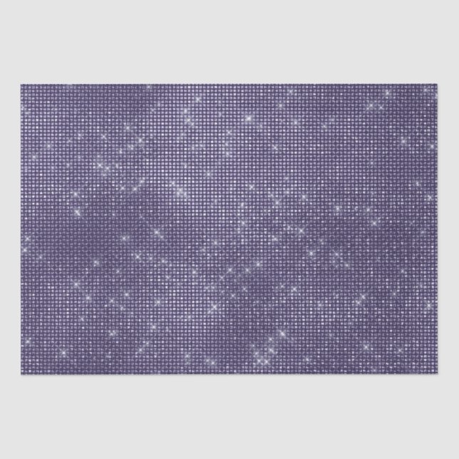 Papier Mousseline Étincelle violette (Recto)