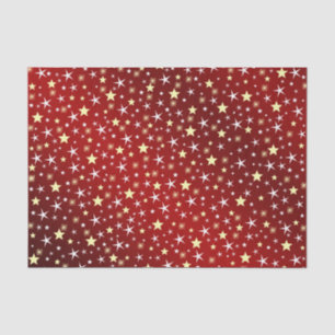 Papier Mousseline étoile rouge, forme, brillant, conception, graphiq