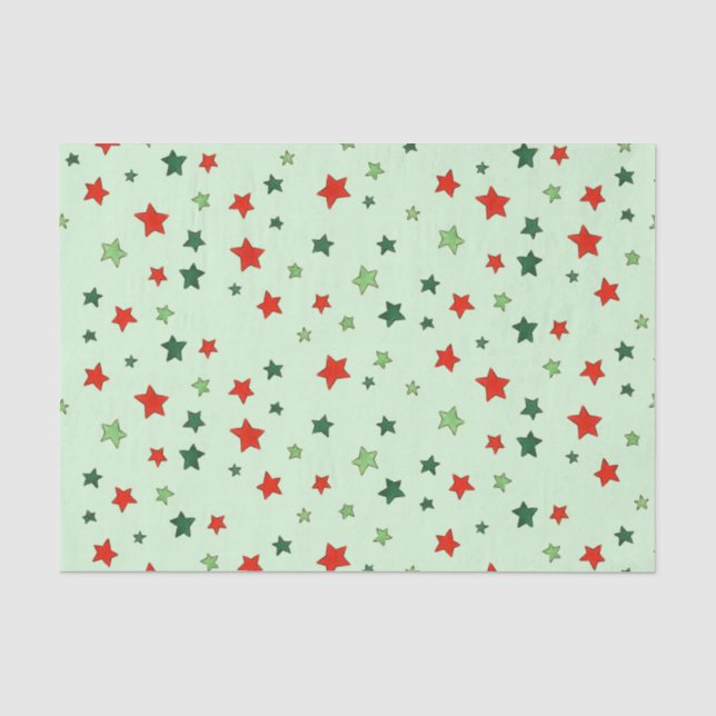 Papier Mousseline Étoiles (Recto)