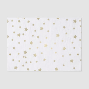 Papier Mousseline Étoiles d'or