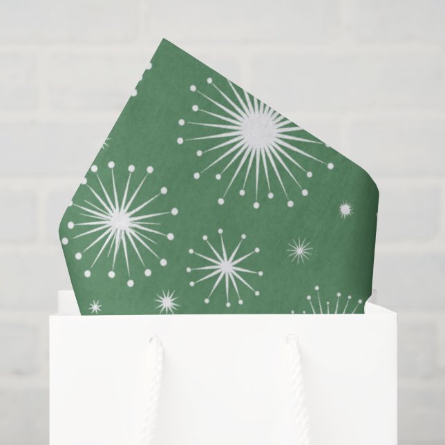 Papier Mousseline Étoiles Nostalgiques de Kitschmas (Sac cadeau)