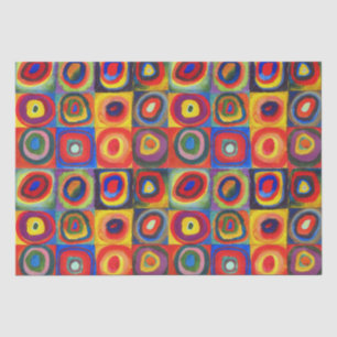 Papier Mousseline Étude de couleur par Wassily Kandinsky