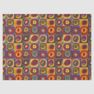 Papier Mousseline Étude de couleur - Wassily Kandinsky
