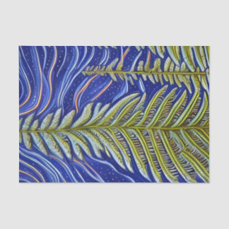 Papier Mousseline Evergreens Abstraits lunaires