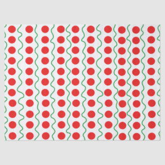 Papier Mousseline Every Day is Christmas Polka Dot