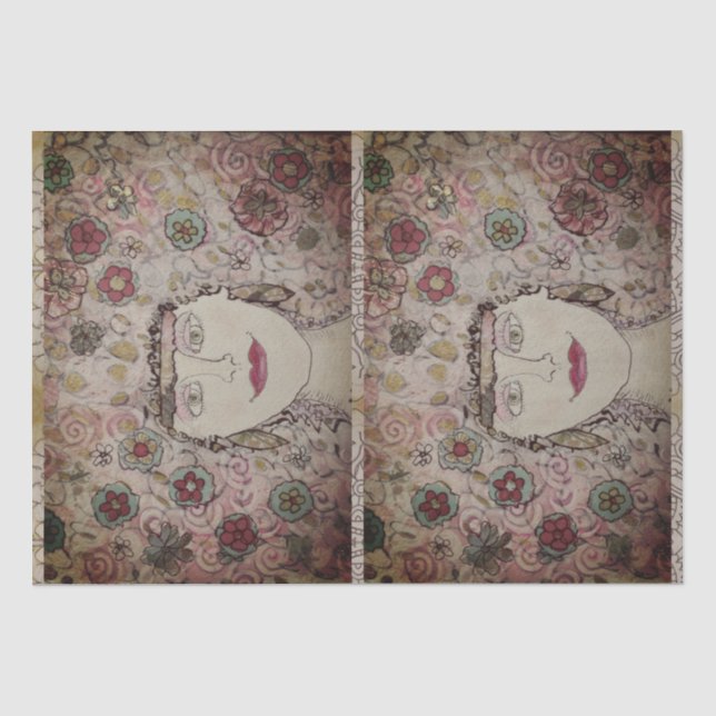 Papier Mousseline Fabuleux chapeau (Recto)