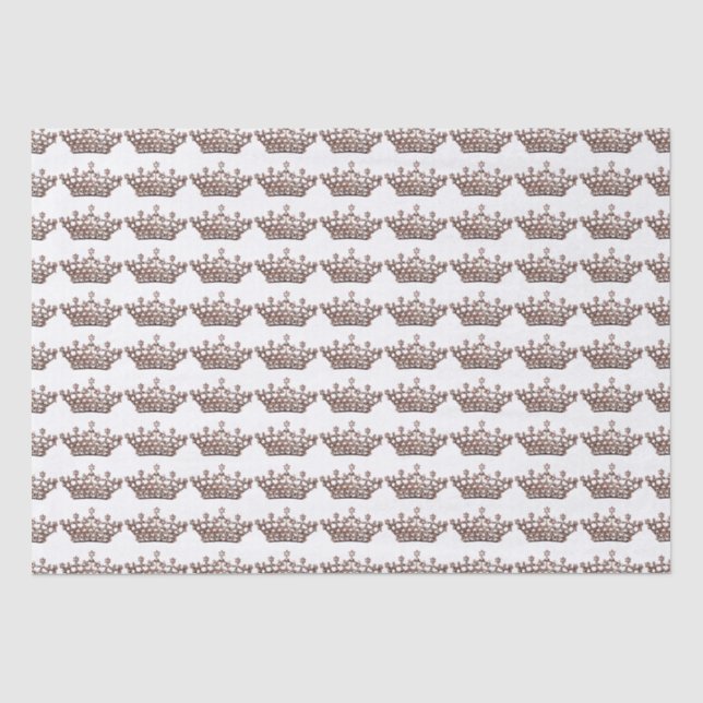 Papier Mousseline "Fabuleux Tiaras" (Recto)