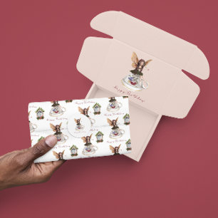 Papier Mousseline Fairy Happy Birthday Tissue Paper