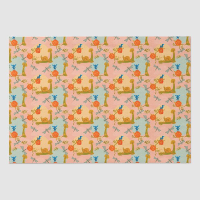 Papier Mousseline Fairytale Woodland (Recto)