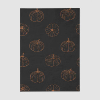 Papier Mousseline Fall Pumpkin Tissue Paper – Autumn Gift Wrap 