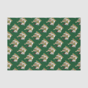 Papier Mousseline Famille de canards de Saxe