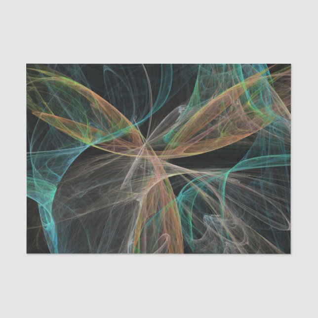 Papier Mousseline Fantaisie spatiale (Recto)