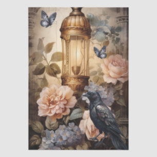 Papier Mousseline Fantastique Gothique Corbeau Intéressant