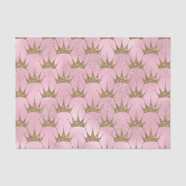 Papier Mousseline Faux parties scintillant Princesse tissu de la cou (Recto)