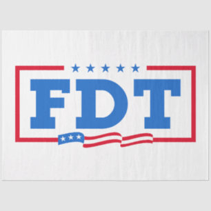 Papier Mousseline FDT Amusant anti-Trump No-Trump