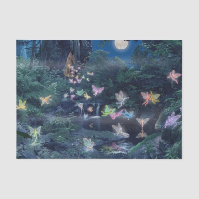 Papier Mousseline fée (Recto)