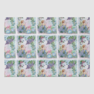 Papier Mousseline Féerie Lilac illustrée