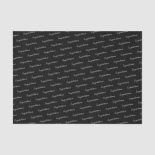 Papier Mousseline Félicitations Black Tissue Paper - HAMbyWG