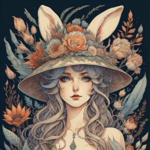 Papier Mousseline Feminine steampunk woman v22 tissue paper Decoupag