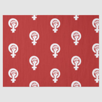 Papier Mousseline Feminist Symbol