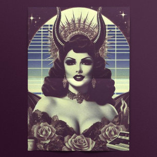 Papier Mousseline Femme démunie de la Rétrovague