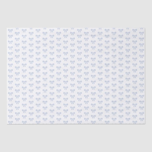 Papier Mousseline Fête d'anniversaire pour bébé garçon Little Blue B (Recto)