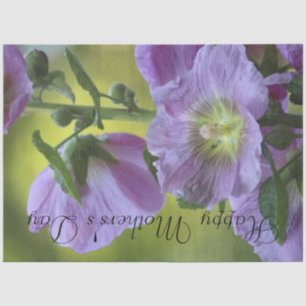 Papier Mousseline Fête des mères Tissu floral