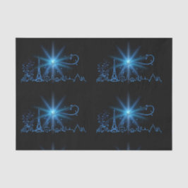 Papier Mousseline Fête du Nouvel An à Paris